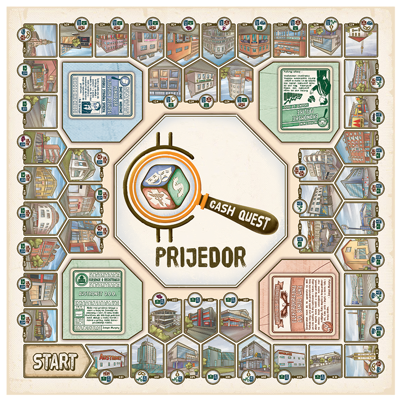 Cash Quest board preview