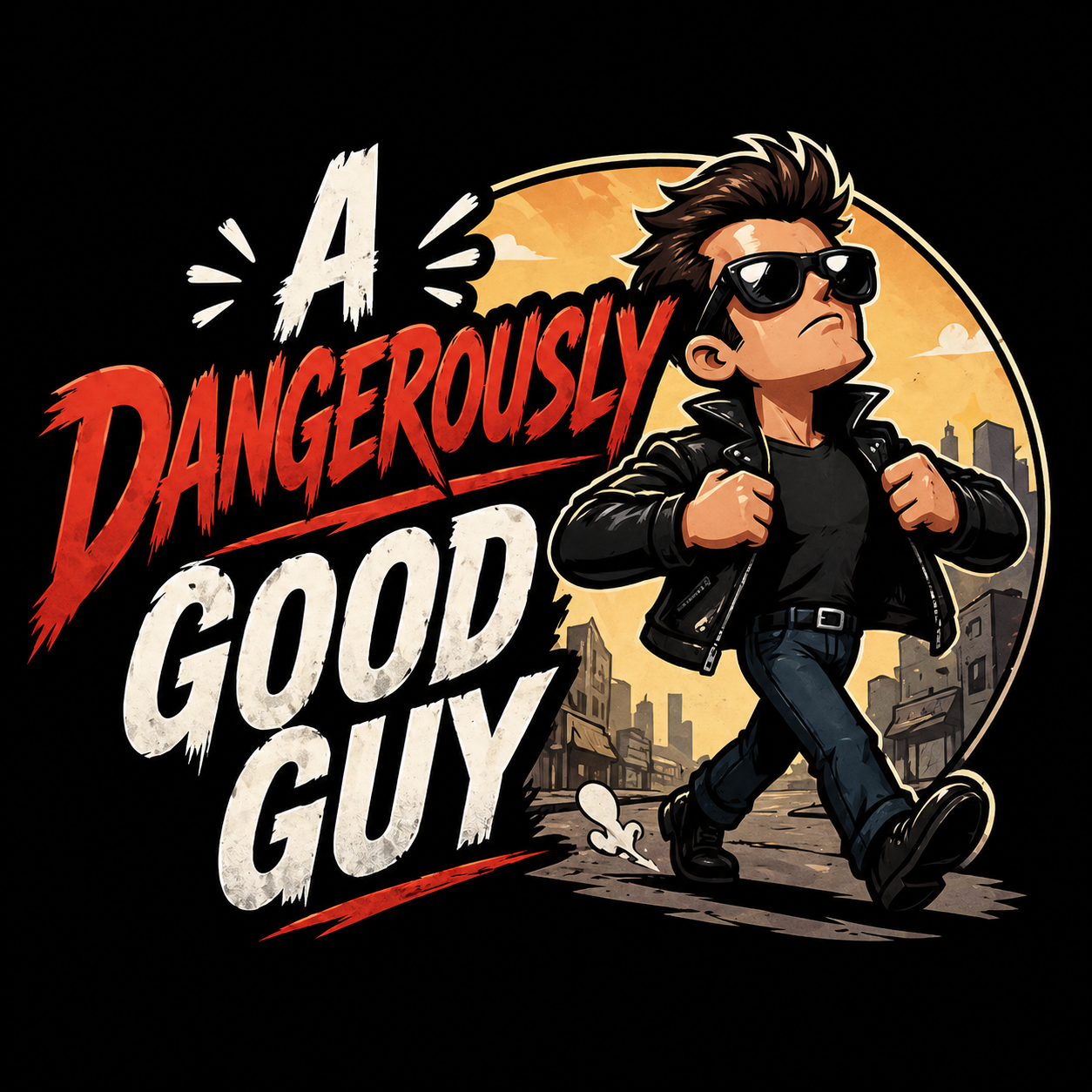 A Dangerously Good Guy logo